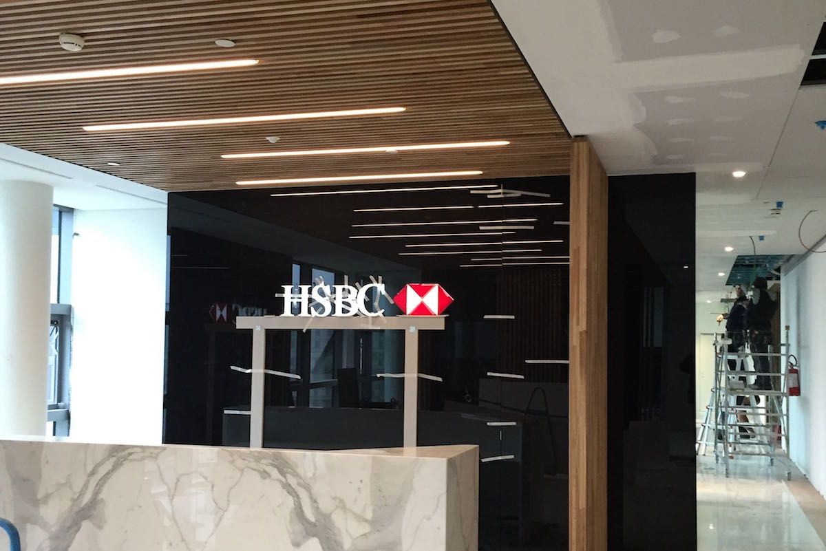 Hsbc bank - office in Milan